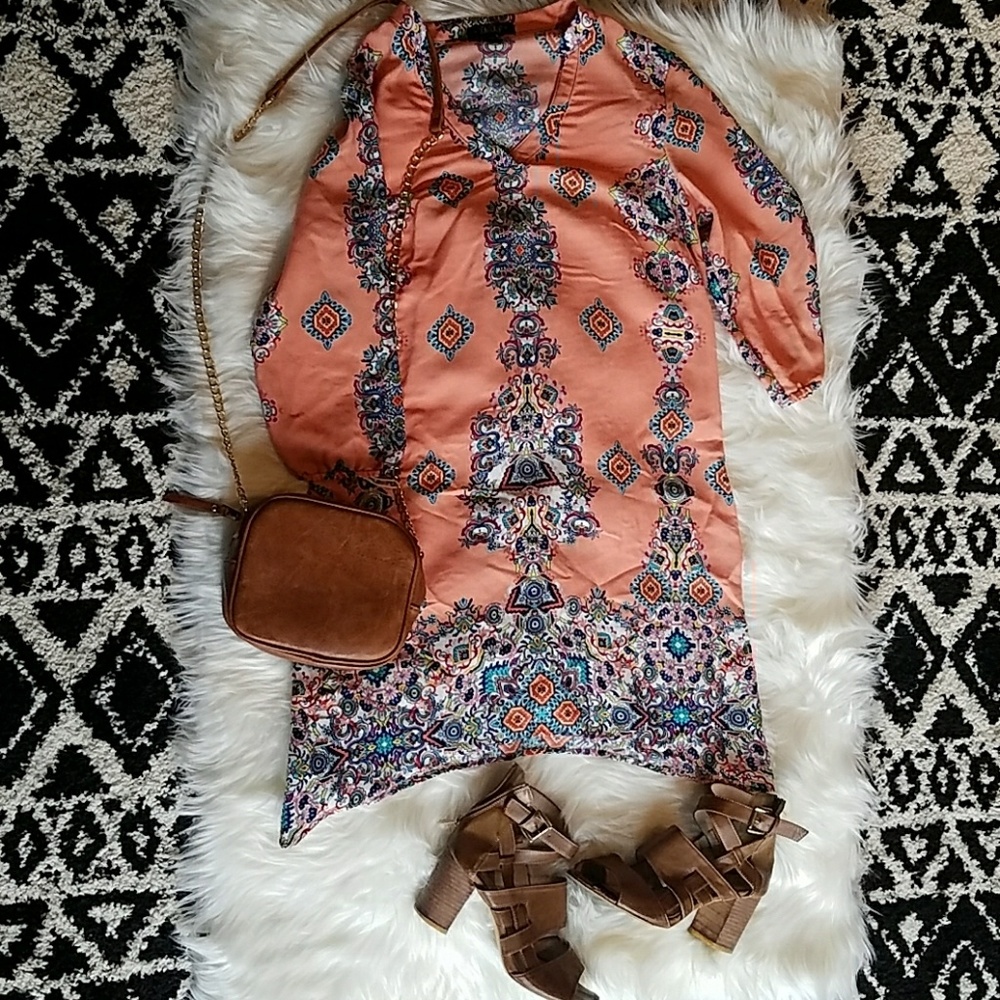PEACH EASTER DRESS!